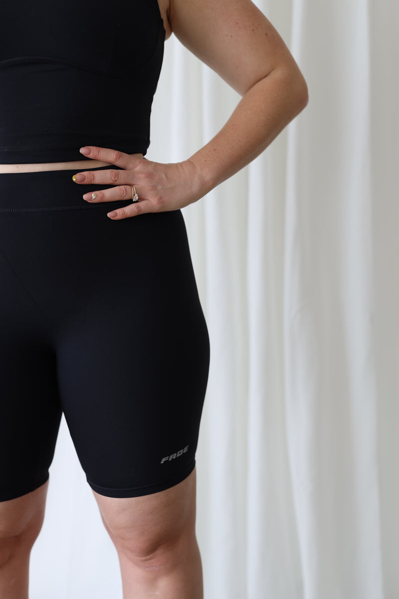 THE FORM BIKE SHORTS - BLACK OBSIDIAN