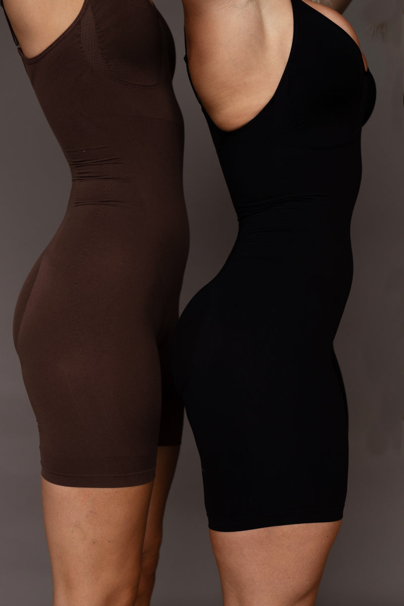 THE MID-THIGH SHAPER BODYSUIT